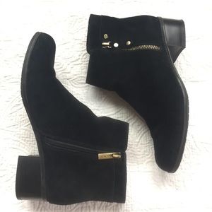 Bandolino Suede Carrington Ankle Boot
